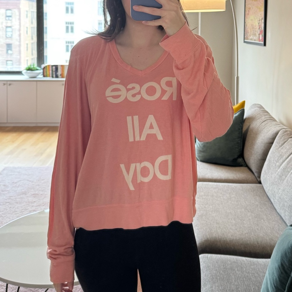 Wildfox Rose All Day Top